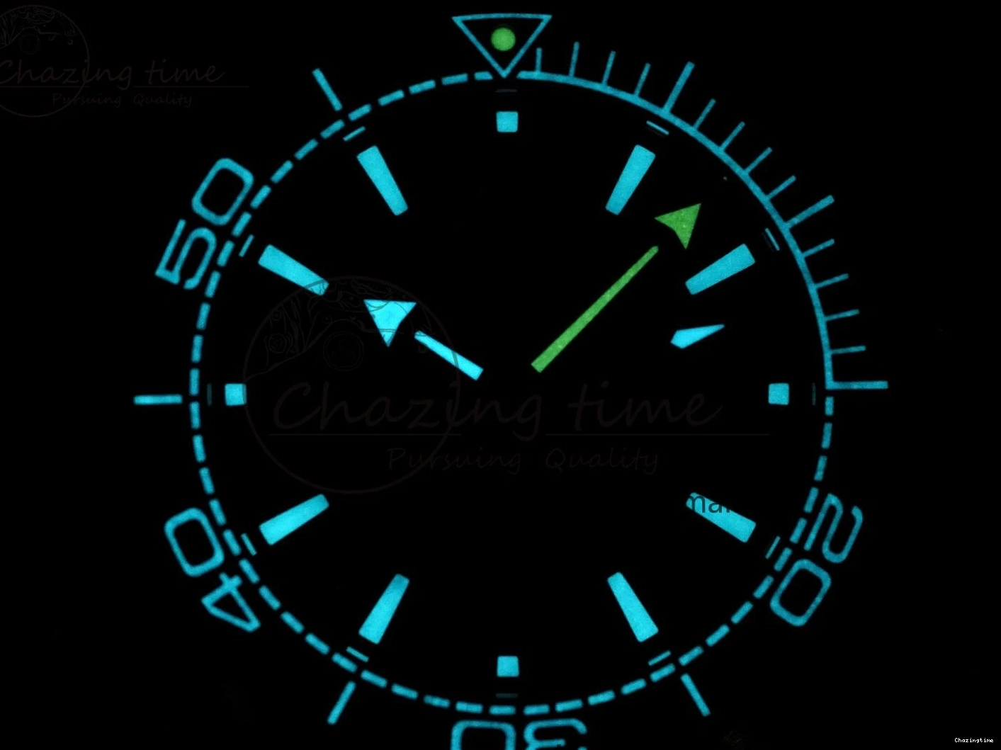 0323 Planet Ocean 43.5mm SS VSF 1:1 Best Edition Brown Bezel Sand Dial on Sand Rubber Strap A8900 Super Clone Neat 7710